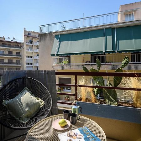 Relaxed Art Deco Maisonette Pagrati Athen Eksteriør billede