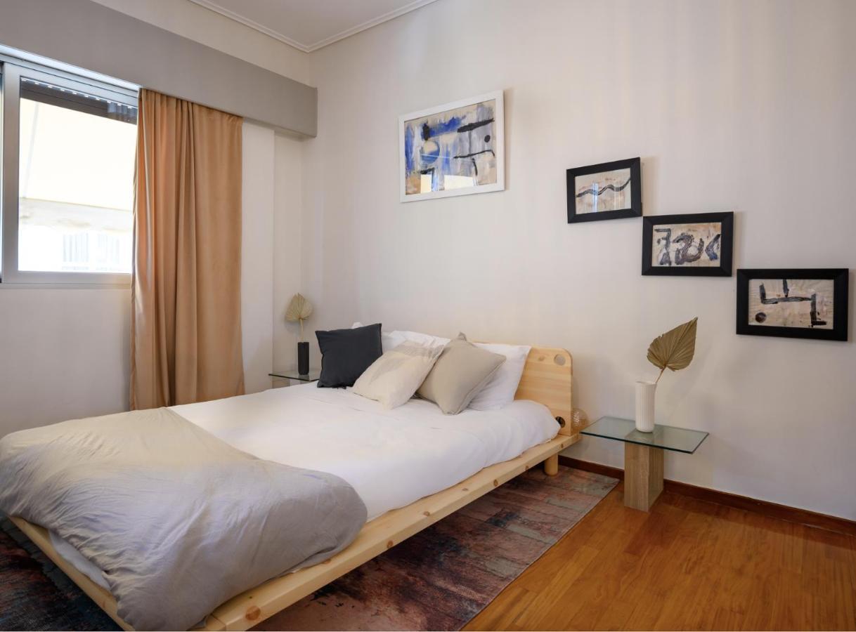 Relaxed Art Deco Maisonette Pagrati Athen Eksteriør billede
