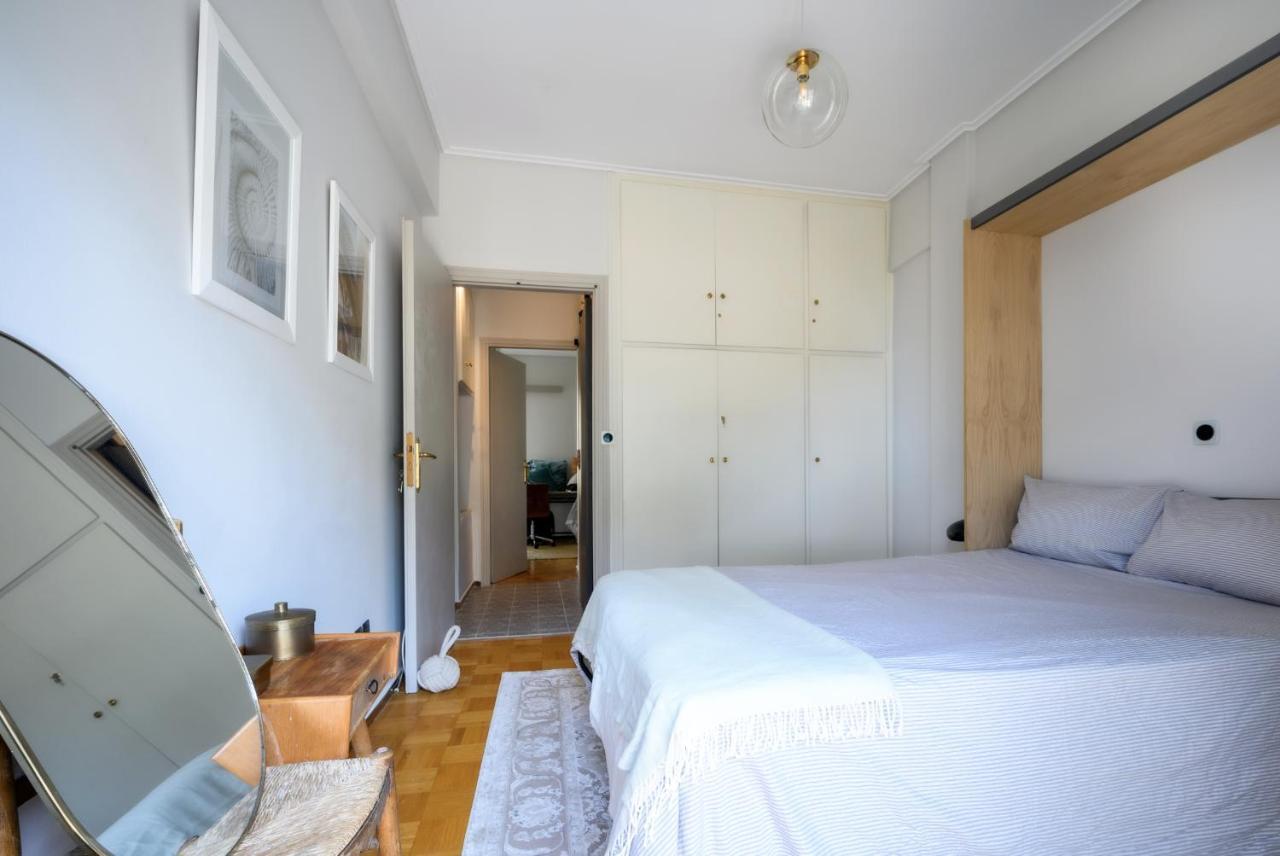 Relaxed Art Deco Maisonette Pagrati Athen Eksteriør billede
