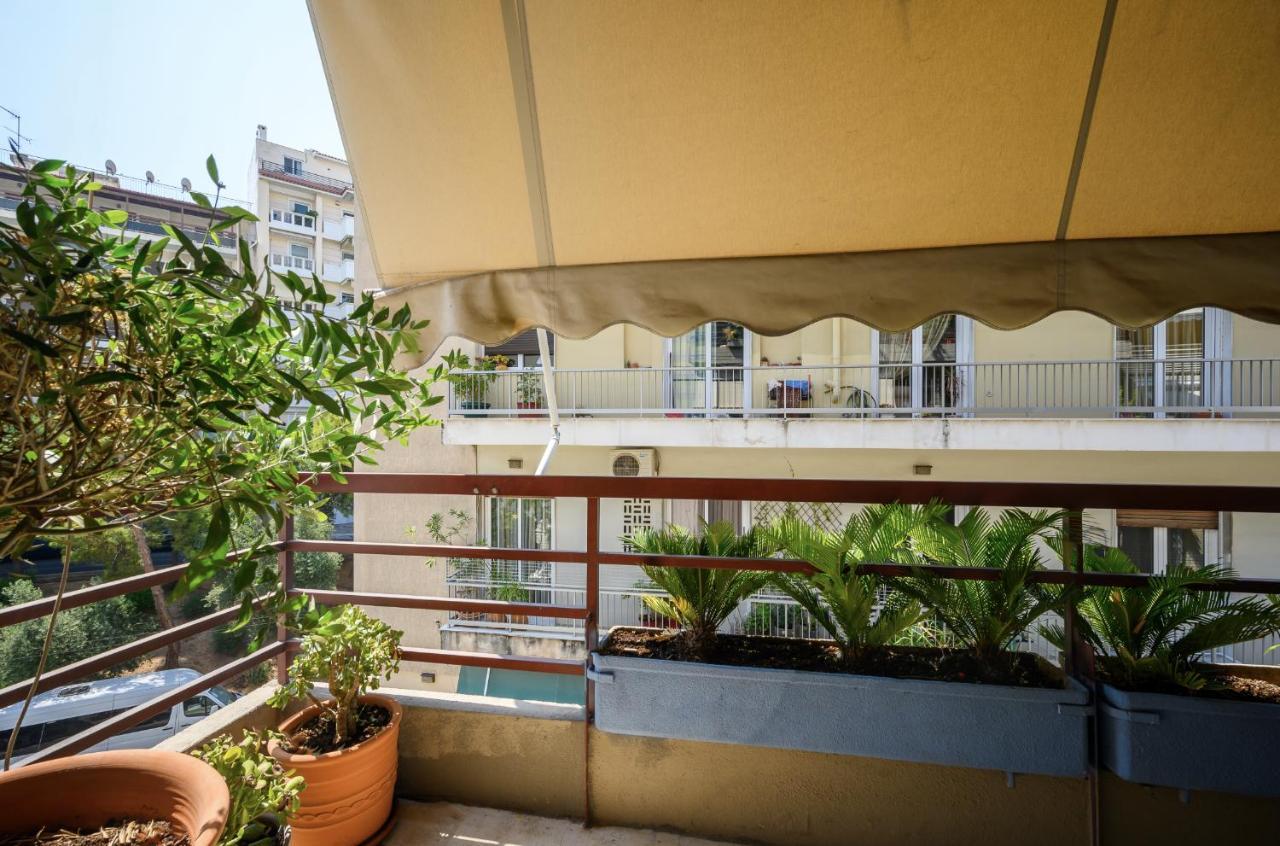 Relaxed Art Deco Maisonette Pagrati Athen Eksteriør billede