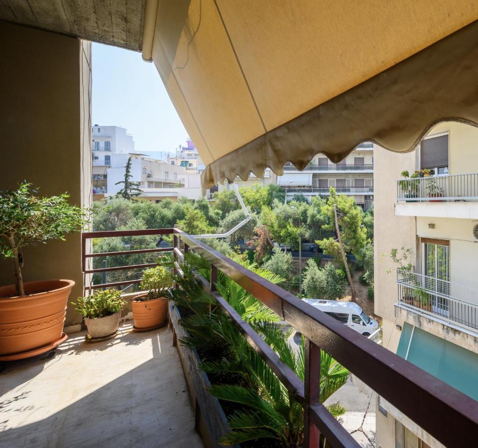 Relaxed Art Deco Maisonette Pagrati Athen Eksteriør billede